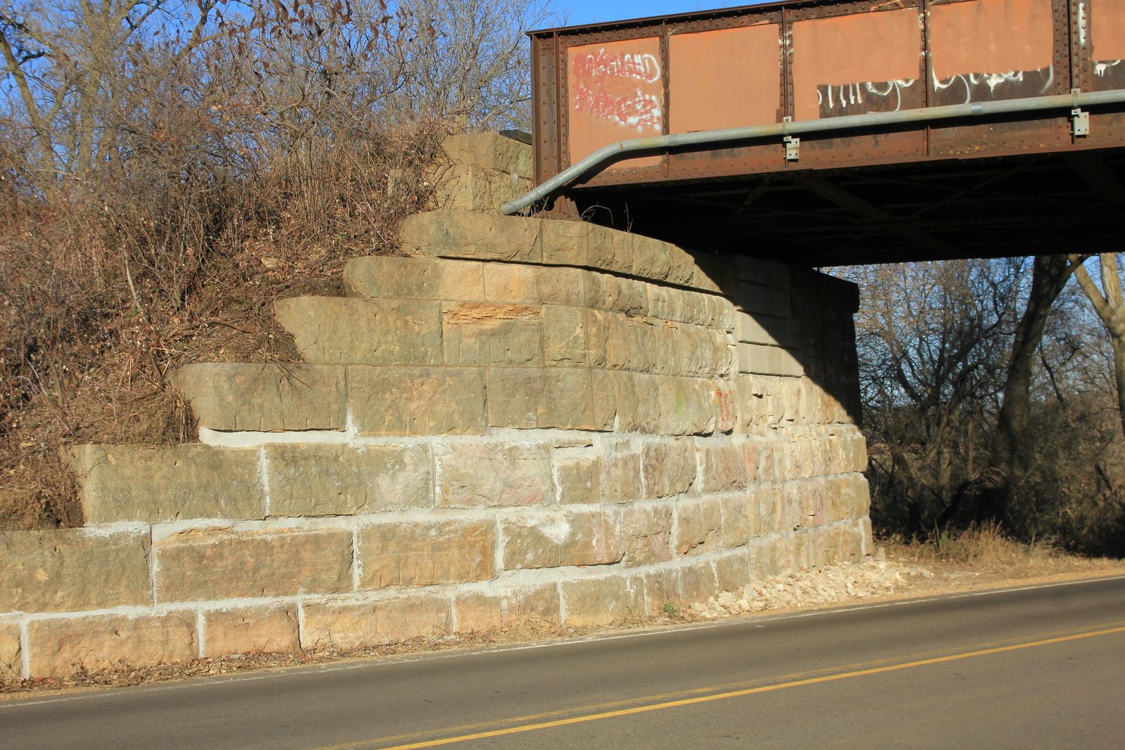 West abutment